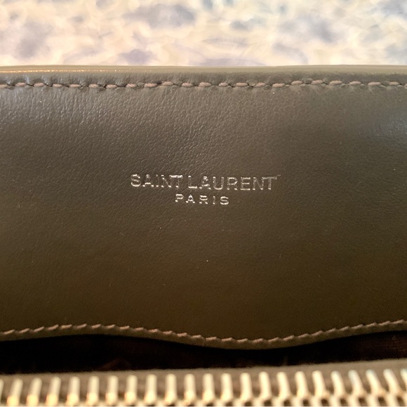 New! YSL Saint Laurent Loulou Matelassé "Y" Quilted Large Shopper Bag - Picture 10 of 13